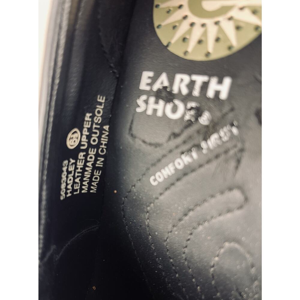 Earth Shoe Gelron 2000 Black Leather Tassel Loafers Comfort First Womens 6.5 - Picture 5 of 7